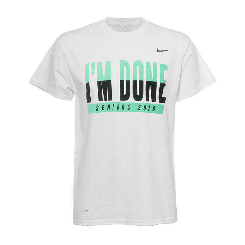 Nike Men's I'm Done T-Shirt-White Nike Men's I'm Done T-Shirt-White